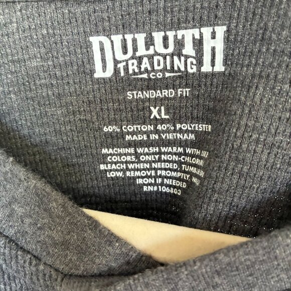 Duluth Trading Standard Fit Henley - Men's XL Athleisure Cabincore Cozycore - Picture 3 of 5